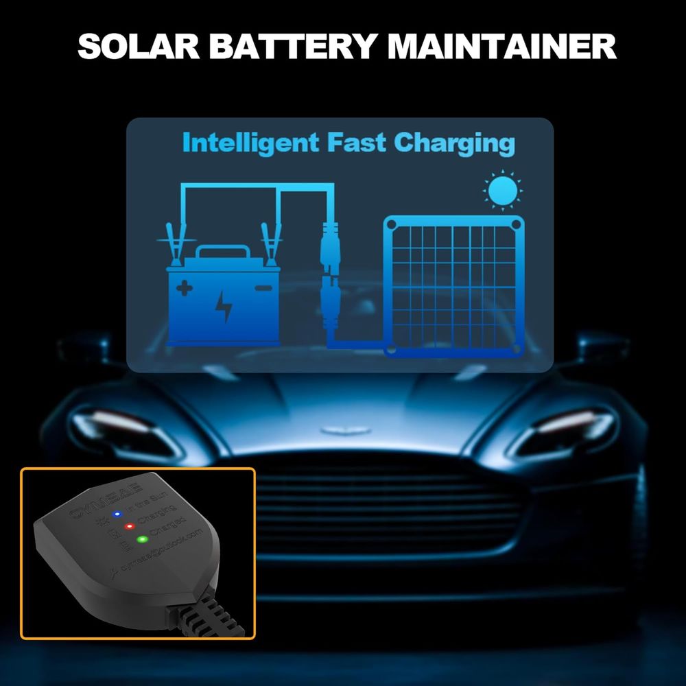 Cargador de Batería Solar para - Solar Panel reseña y precio