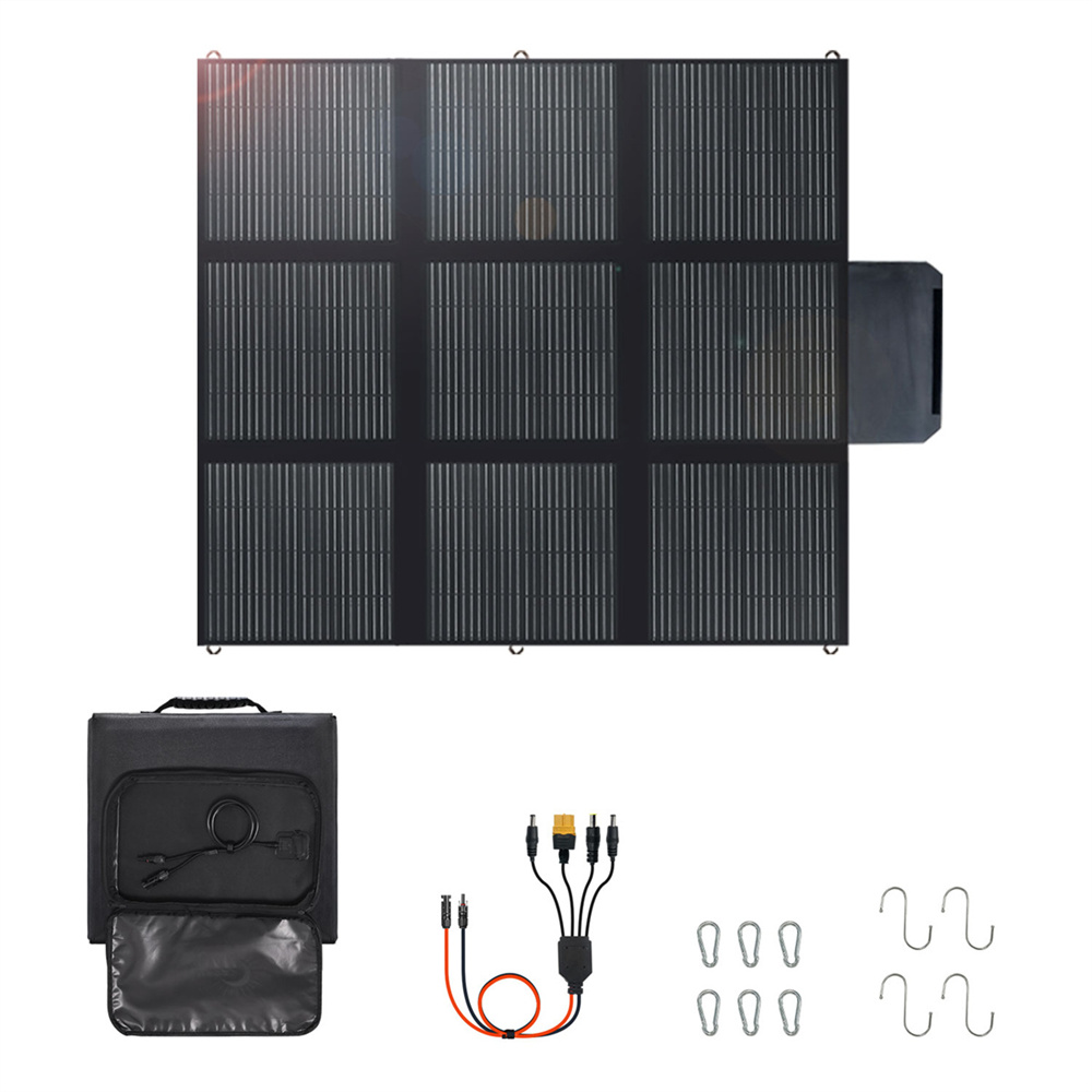 Panel solar portátil monocrist - Solar Panel reseña y precio
