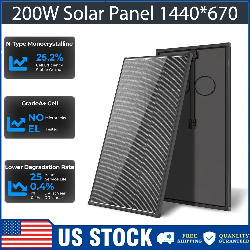Panel Solar AeternaSol 400W 20 - Solar Panel 200W reseña y precio